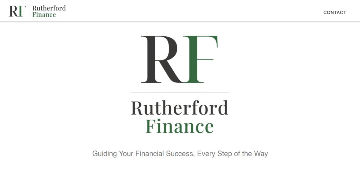 Rutherford Finance Website - Portfolio 1200x628